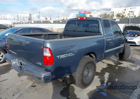 2005 Toyota Tundra Sr5 V8 из США, поврежденный, VIN 5TBRT341X5S469144